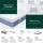 Giselle Bedding Snow Series King Mattress - 25cm Medium Firm Euro Top with Bamboo Fibre, Pocket Springs, 5-Year Warranty