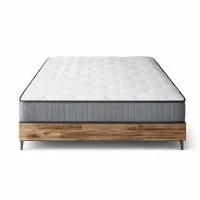 Giselle Bedding Leera King Mattress: 23cm Extra Firm, Belgium Knit, Hypoallergenic, 6-Turn Coil, Dust Mite Resistant