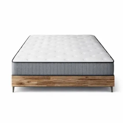 Giselle Bedding Leera King Mattress: 23cm Extra Firm, Belgium Knit, Hypoallergenic, 6-Turn Coil, Dust Mite Resistant
