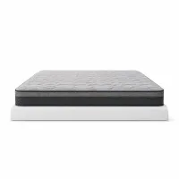Levitex 25cm Hybrid Pocket Spring Mattress King Firm 7.0 Bamboo Charcoal Fabric Egg Crate Foam 21cm Springs