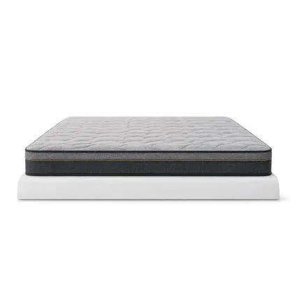 Levitex 25cm Hybrid Pocket Spring Mattress King Firm 7.0 Bamboo Charcoal Fabric Egg Crate Foam 21cm Springs