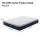 RoomSense King Mattress 30cm Medium Firm Hybrid Pocket Spring with Latex Lumbar Support for Back Pain