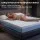 Giselle 22cm Cooling Gel Memory Foam Mattress Queen Medium Firm Breathable Knitted Cover High Resilience Base