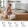 Giselle 22cm Cooling Gel Memory Foam Mattress Queen Medium Firm Breathable Knitted Cover High Resilience Base
