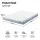 Giselle 22cm Cooling Gel Memory Foam Mattress Queen Medium Firm Breathable Knitted Cover High Resilience Base