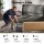 Giselle 30cm Cooling Memory Foam Mattress Double Medium Firm Gel Infused Dual Layer Pressure Relief Motion Isolation