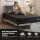 Giselle 30cm Single Cooling Memory Foam Mattress Medium-Firm Dual Gel Infused Pressure Relief Non-Slip Base