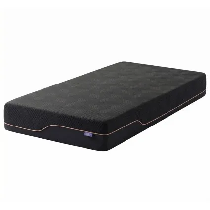 Giselle 30cm Single Cooling Memory Foam Mattress Medium-Firm Dual Gel Infused Pressure Relief Non-Slip Base