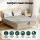 Giselle Bedding Cool Gel Memory Foam Mattress Double 15cm Charcoal 7-Zone Washable Bamboo Cover Medium Firm