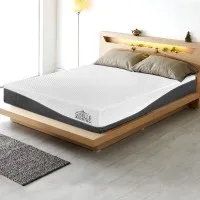 Giselle Bedding Queen Cool Gel Memory Foam Mattress - Medium Firm, Hypo-allergenic, 21cm, Zero Partner Disturbance