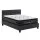 Giselle Bedding Queen Bed Frame Bundle with 36cm Double-Sided Mattress, 7-Zoned Pocket Springs, Charcoal