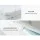 Giselle Bedding 11-Zone Memory Foam Mattress Topper Double – 8cm Thick, Bamboo Cover, Cool Gel, Pain Relief