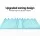 Giselle Bedding King Memory Foam Mattress Topper, 11-Zone, 8cm Thick, Bamboo Cover, Cool Gel, Pain Relief, Eco-Friendly