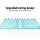 Giselle Bedding Queen Memory Foam Mattress Topper, 11-Zone, 8cm Thick, Bamboo Cover, Cool Gel Tech, Pain Relief