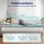 Giselle Bedding 5cm Memory Foam Mattress Topper King Single, 7-Zone, Bamboo Cover, Washable, Anti-Allergy