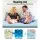 Giselle Bedding 7-Zone Memory Foam Mattress Topper - 8cm Single, High-Density, Eco-Friendly Bamboo Cover, Breathable