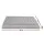 Giselle Bedding 8cm Memory Foam Mattress Topper Double, 7-Zone Graphite, Bamboo Cover, Anti-Skid, Washable