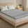 Giselle Bedding 8cm Memory Foam Mattress Topper Double, 7-Zone Graphite, Bamboo Cover, Anti-Skid, Washable