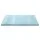 Giselle Bedding Memory Foam Mattress Topper King Single 8cm 7-Zone, Bamboo Cover, Open Cell, Washable, Blue