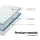 Giselle Bedding Memory Foam Mattress Topper King Single 8cm 7-Zone, Bamboo Cover, Open Cell, Washable, Blue