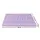 Giselle Bedding Queen 8cm Memory Foam Mattress Topper Lavender Infused Bamboo Cover 7-Zone Support, Airflow Design