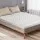 Giselle Bedding Memory Foam Mattress Topper Single 8cm 7-Zone Airflow Pad, Visco Elastic, Removable Cover, White