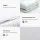 Giselle Bedding King Single Memory Foam Mattress Topper 5cm Cool Gel Bamboo Cover Pressure Relief Breathable