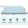 Giselle Bedding Queen Memory Foam Mattress Topper 5cm - Cool Gel, Bamboo Cover, Pressure Relief, Eco-Friendly