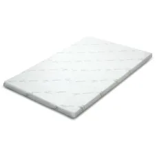 Giselle Bedding Queen Memory Foam Mattress Topper 5cm - Cool Gel, Bamboo Cover, Pressure Relief, Eco-Friendly