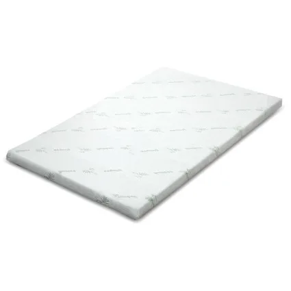 Giselle Bedding 5cm Cool Gel Memory Foam Mattress Topper Single - Bamboo Cover, Motion Control, Eco-Friendly