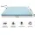 Giselle Bedding Queen Cool Gel Memory Foam Mattress Topper, 8cm - Bamboo Cover, Motion Control, Eco-Friendly