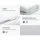 Giselle Bedding Queen Cool Gel Memory Foam Mattress Topper, 8cm - Bamboo Cover, Motion Control, Eco-Friendly