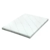 Giselle Bedding Queen Cool Gel Memory Foam Mattress Topper, 8cm - Bamboo Cover, Motion Control, Eco-Friendly