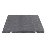 Giselle Bedding 8cm Gel Memory Foam Mattress Topper Queen, Dual Layer, Bamboo Cover, Cooling & Pressure Relief
