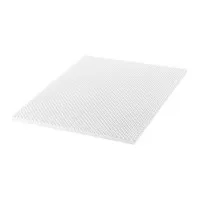 Giselle Bedding 5cm Memory Foam Egg Crate Mattress Topper Single - High-Density, Anti-Bacterial, Cool Sleep Comfort