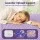 Giselle Bedding 5cm Lavender-Infused Memory Foam Mattress Topper, Breathable Egg Crate Design, Double Size