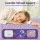 Giselle Bedding 5cm Lavender Infused Memory Foam Mattress Topper, King Single - Breathable Egg Crate Design for Comfort