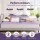Giselle Bedding Queen 5cm Lavender-Infused Memory Foam Mattress Topper - Breathable Egg Crate Design for Deep Sleep