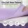 Giselle Bedding Queen 5cm Lavender-Infused Memory Foam Mattress Topper - Breathable Egg Crate Design for Deep Sleep