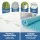 Giselle Bedding 8cm King Memory Foam Mattress Topper Gel Infused Egg Crate Bamboo Cover Pressure Relief
