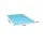 Giselle Bedding 8cm Gel Memory Foam Mattress Topper King Single, Bamboo Cover, Egg Crate, Pressure Relief, Cooling