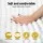 Giselle Bedding Memory Foam Mattress Topper King Single 5cm Egg Crate Design, High-Density, Cooling, Anti-Bacterial