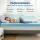Giselle Bedding 12cm King Memory Foam Mattress Topper with Cool Gel, Ventilated, Bamboo Cover, Motion Control