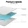 Giselle Bedding Memory Foam Mattress Topper Double 5cm Cool Gel Ventilated Bamboo Cover, Hypoallergenic, Washable