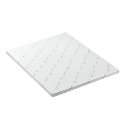 Giselle Bedding King Memory Foam Mattress Topper 5cm Ventilated Cool Gel Bamboo Cover Breathable Hypoallergenic