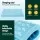 Giselle Bedding Memory Foam Mattress Topper Single 5cm Ventilated Cool Gel Bamboo Cover Hypoallergenic Breathable
