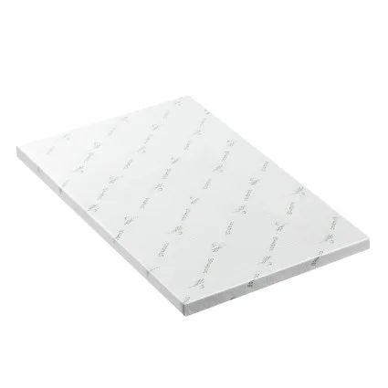 Giselle Bedding Memory Foam Mattress Topper Single 5cm Ventilated Cool Gel Bamboo Cover Hypoallergenic Breathable