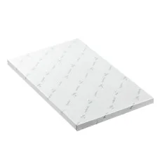 Giselle Bedding Memory Foam Mattress Topper Single 8cm Ventilated Cool Gel, Bamboo Cover, Anti-Allergy, Washable