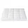 Giselle Bedding Mattress Topper Double 10cm Bamboo Blend Pillowtop, Microfibre Cover, Hypoallergenic, 190x137cm