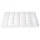 Giselle Bedding King Mattress Topper 10cm Pillowtop Bamboo Microfibre Cover, Hypoallergenic, Diamond Quilted